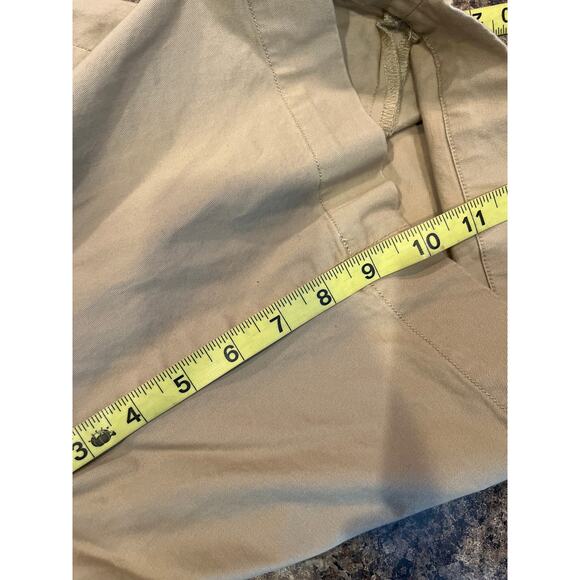 Polo Ralph Lauren Men Flat Front Chino Khaki Shorts Size 40 Long Tall Brown - Picture 8 of 8